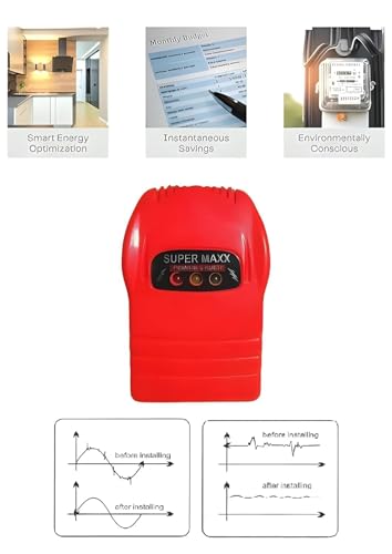 Super Maxx Power Saver Gold Electricity Saving Device 40% Save Upto Electricity Ideal for Home and Office (power maxx)- (Culina) - Image 2