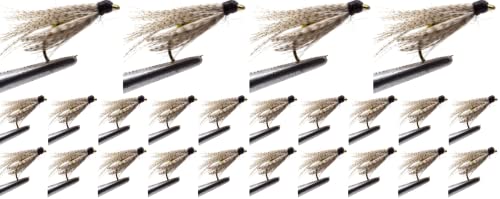 YZD 完成品フライ クレイゴードン マラード ブラックライン 【24個】 10