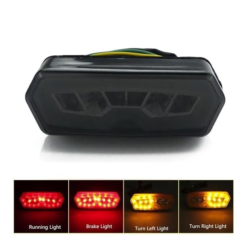 Feu stop rouge clignotant pour CBR 650F avec signalisation LED haute intensité