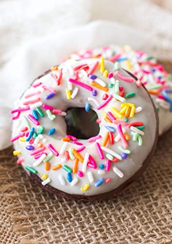 Image of Pramix Rainbow Sprinkles 400g | Multicolor Sugar Sprinkles for Cake Decoration | Toppings for Ice Cream, Cupcakes, Cookies & Desserts