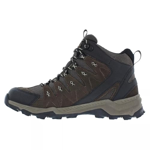 Eddie Bauer Men's Work Boots Men's Waterproof Tactical Boots for Men - Brown 8.54