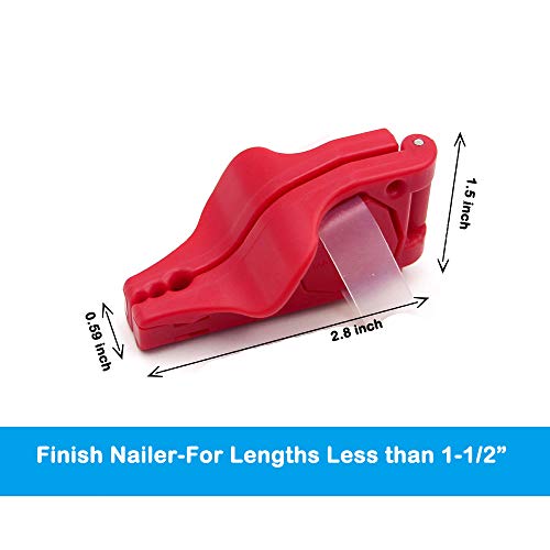 Upgrade Finger Protector for Hammering Nails,Nail Protector- Nail Holder Hand Tools (Pack of 2) - for Nails,Finish Nails,Small Screws, and Staples, Avoid Hitting The Fingers