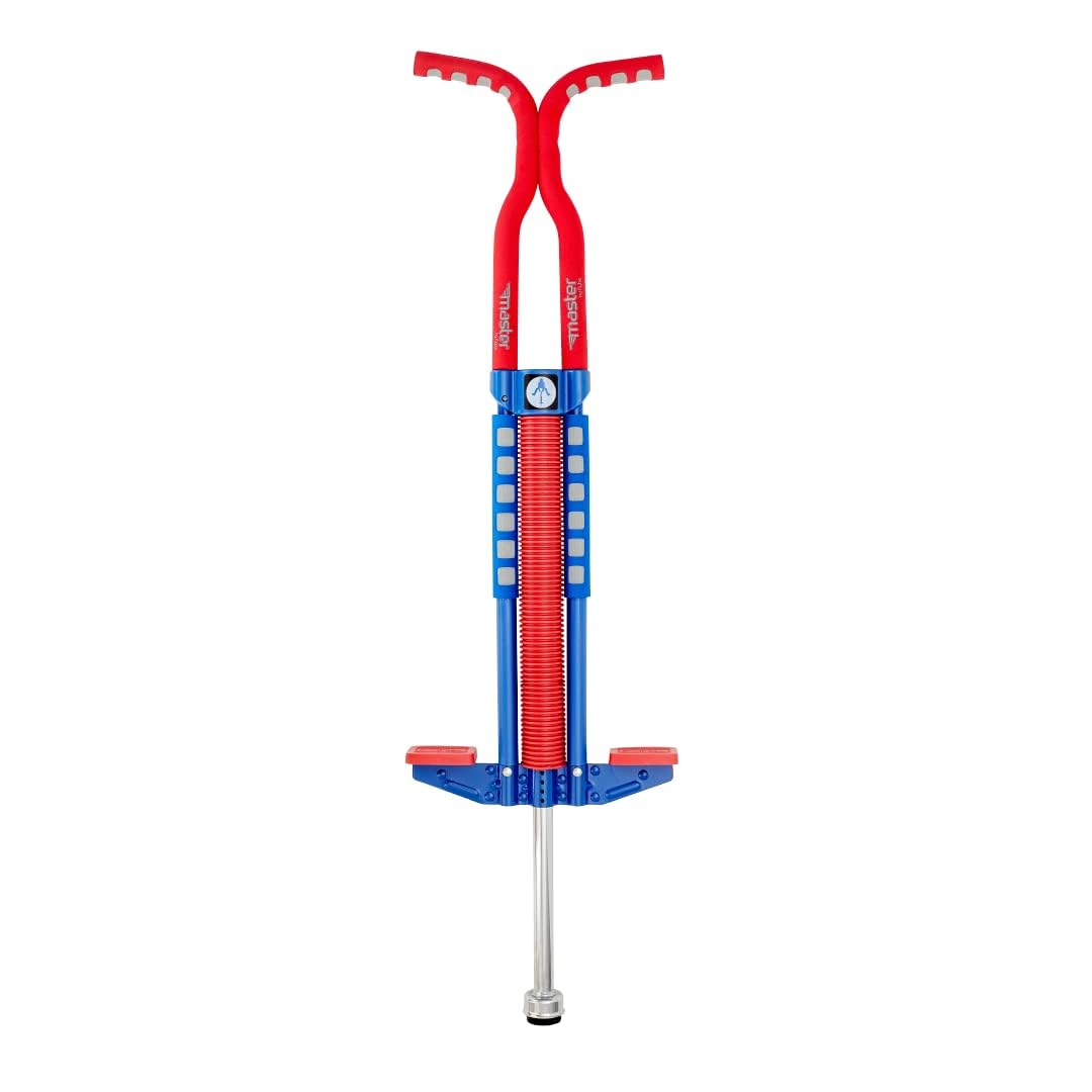 Flybar Master Pogo Stick for Kids Ages 9+, 80–160 lbs – Easy Grip Handles – Active Exercise Toy for Tweens & Teens – Outdoor Toy with Non-Slip Foot Pegs for Boys and Girls – No Assembly Needed