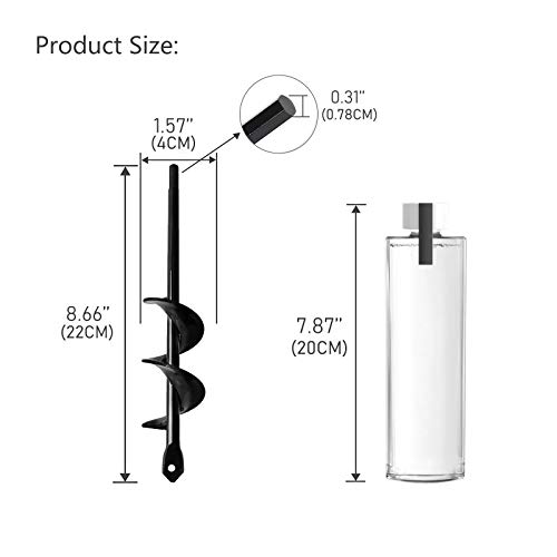 Gardening Tools Bulb Planter Auger Drill Bit for Garden Planting 1.57 x 8.66 Inches Compatible with Hand Held Electric Drill 6 Gardening Tools Bulb Planter Auger Drill Bit for Garden Planting 1.57 x 8.66 Inches Compatible with Hand Held Electric Drill - Image 6