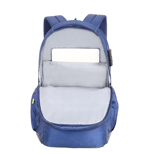 Image of Lavie Sport Maxis 32L Laptop Backpack for Men & Women (Navy)