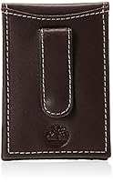 Timberland Men's Delta Minimalist Slim Money Clip Wallet, Brown, One Size