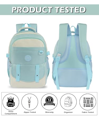 Image of Lavie Sport Twilight Laptop Backpack | 33 Liters | Fits Upto 16 Inch | Laptop Compatiable | Rain Cover | Gift for Boys & Girls