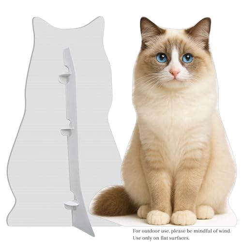 Image of Cat 3FT Life Size Cardboard Cutout - A Fun Animal Standup for Photo Booths, Birthday Parties, and Events