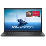 Dell 15 Laptop DC15255-15.6-inch FHD 120Hz Display, AMD Ryzen 5-7520U, 8GB LPDDR5 RAM, 512GB SSD, AMD Radeon 610M Graphics, Windows 11 Home, Onsite Service - Carbon Black