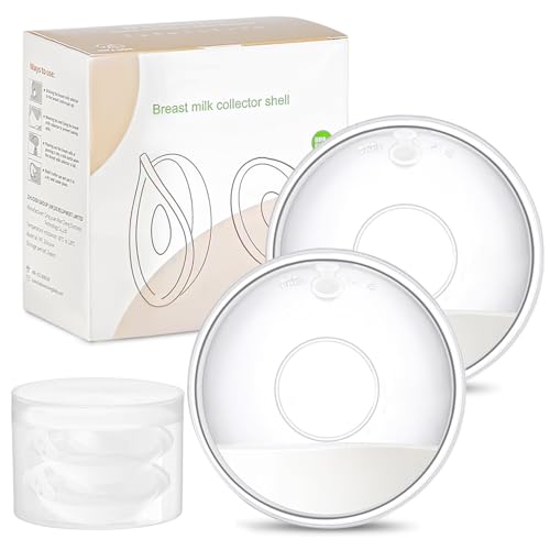 Salud, Home VIDA4U 3 Pack Recolector de Leche Materna, 70ml Conchas Recolectoras para Lactancia, Grado Alimenticio y sin BPA, Protectores de Lactancia Reutilizables para...