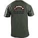 Army 1st Ranger Battalion Full Color Veteran T-Shirt (L, Green)