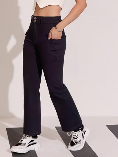 Image of Dolce Crudo High Rise Bootcut Jeans for Women