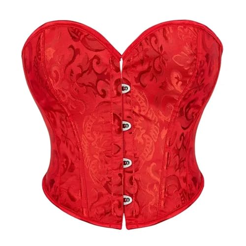 Corset de taille rouge pour femme en Small idéal pour sublimer une robe de soirée