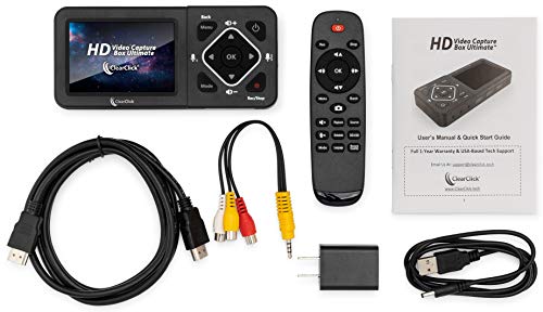 ClearClick HD Video Capture Box Ultimate - Capture and Stream Video from HDMI, RCA, VHS, VCR, DVD, Camcorders, Hi8 - Thumbnail 4
