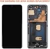 INCELL para Samsung Galaxy S20 Ultra Reposición de Pantalla Display S20 Ultra 5G LCD para Samsung S20 Ultra G988B G988U LCD Digitizer Touch Ensamblaje Negro con Marco (Sin Huella) 6