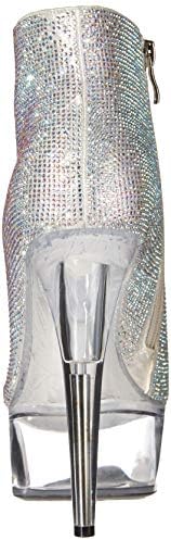 Ellie Shoes Women's ANDI Fashion Boot, Silver, 10 | Image 2