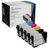 LD Products Remanufactured Ink Cartridge Replacements 200XL High Yield Set of 5 (2 Black, Cyan, Magenta, Yellow) Compatible with Epson XP-200 XP-300 XP-310 XP-400 WF-2520 WF-2540