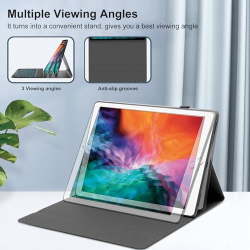 Teclado iPad Pro 12.9 con funda retroiluminada Bluetooth desmontable para 2015 2017 2