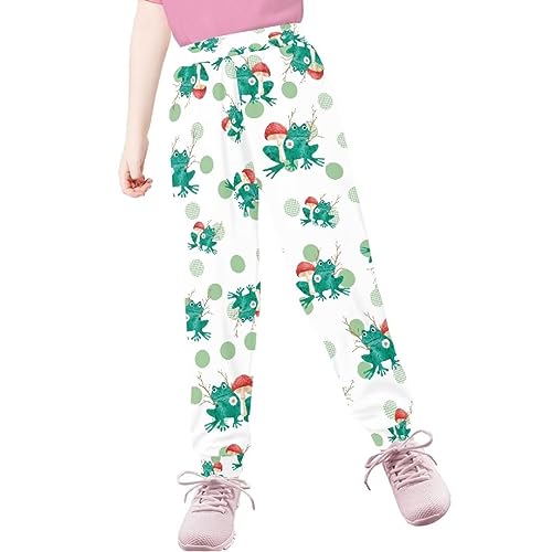 Hawapod Kids Sweatpants Elastic Waist Flap Kids Winter Pants Lightweight Casual Pants with Pockets for Kids4