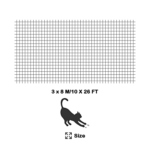 Rede de varanda para gatos rede de varanda para gatos rede de cerca de malha para cães de nylon pret