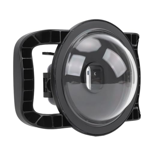 30M Waterproof Underwater Dome Port with Dual Handle, 180 Degree Wide Angle Action Camera Housing Case, Including Dual Handles for Ace Pro ACE, for Underwater Photography