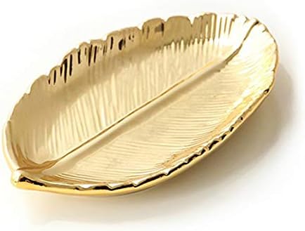 MDFAYE Plateau à Bijoux En Céramique – Plat à Bague Avec