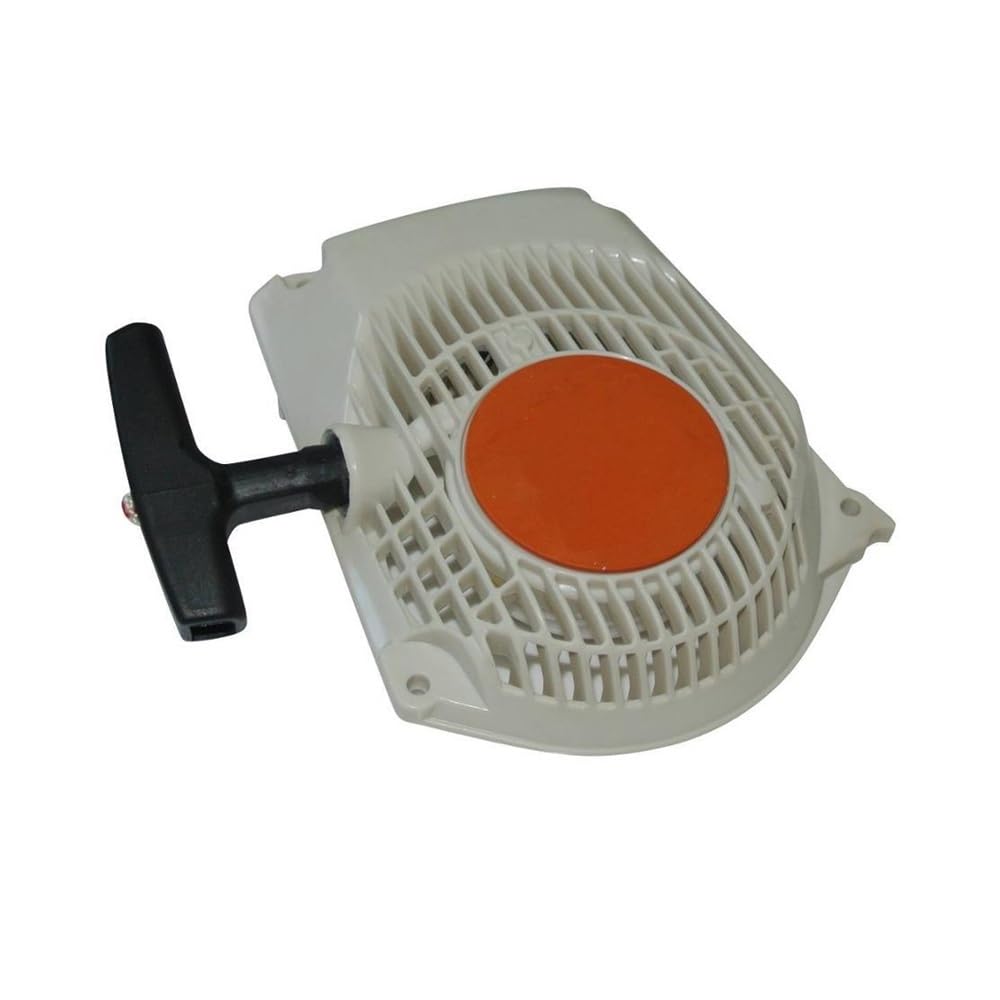 Plunzx 1Pcs Replacement Parts Recoil Starter Pull Rewind Starter Assembly Fits Ms260 Ms240 024 026 Chainsaw Engine Motor Replacement Parts 1121 080 210(1Pcs)