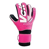Voit Snakebite Soccer Goalkeeper Gloves, Spoma Pink, Size 10: Negative cut, latex back, latex palm, and Ad-Plus technology, Designed for use in professional, semi-professional and amateur