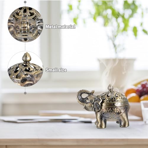 Brûleur d'arômes éléphant pour une ambiance zen de chambre - 5