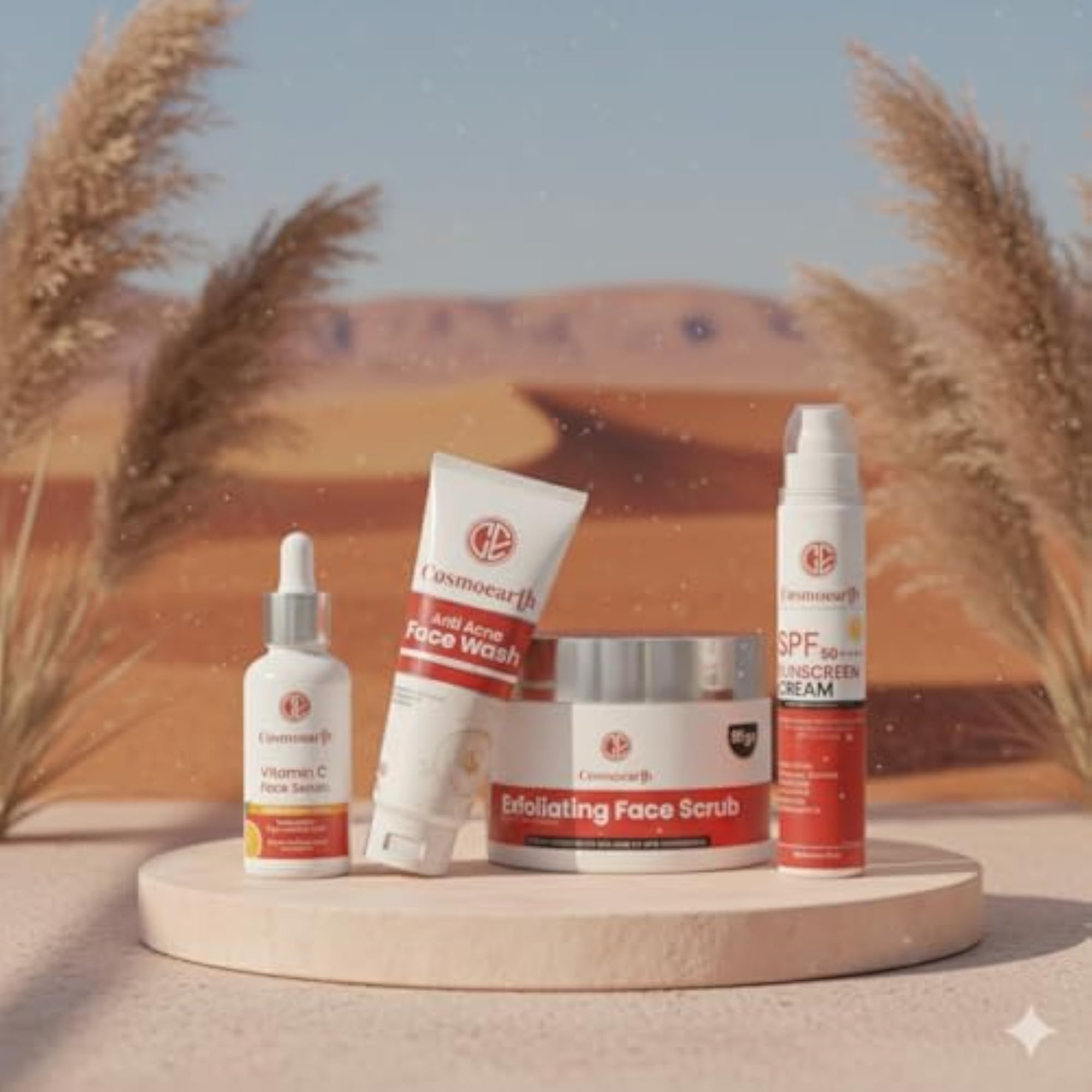 Anti-Acne Care Box, 4-Step Skincare Kit