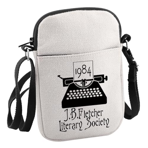 Murder TV Show Merch Detective Shows Crossbody Bag Jessica Fletcher Fans Gift