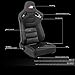 J2 Engineering Pair of Universal Reclinable Back Rest Racing Bucket Seats, 38