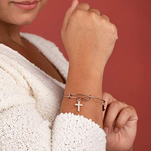 Alex and Ani Pave Cross Bracelets3