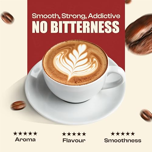 Image of Evora Greens Classic Coffee - Instant Blend of Arabica & Robusta | Strong, Aromatic Coffee for Any Style | 100g Glass Jar