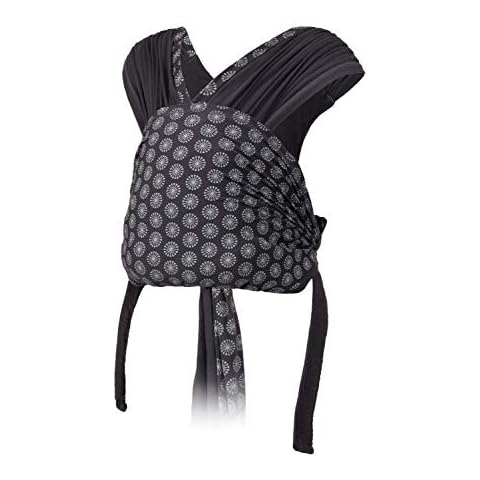 INFANTINO Together Pullon Knit Babytrage Wickeltuch für Neugeborene und ältere Babys Blickrichtung zum Tragenden hin mit leicht zu öffnender Schnalle und zusätzlichem Schutzbezug Cover