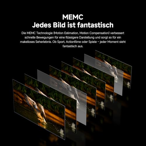 Xiaomi TV F 65, 65 Zoll (165 cm), 4K UHD, Smart TV, Fire OS8, Triple Tuner DVB-C/S/S2/T/T2,HDR10, MEMC, 60Hz mit 120Hz Game Boost Mode,Sprachsteuerung mit Alexa,2GB+32GB, Kompatibel mit Apple AirPlay – Bild 6