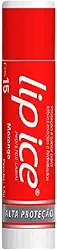Lip Ice® Protetor Labial Fps15 Protege e hidrata os lábios - Morango 3.5G