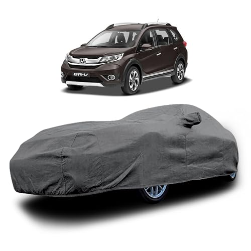 Image of Heavy-Duty Car Cover for Compatible with Honda BR V (2016 to 2025 All Models) Deluxe Car Protection Cover - Waterproof & UV-Resistant All-Season Exterior Protection