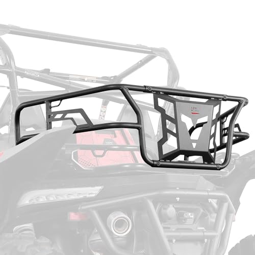 KEMIMOTO Bed Enclosure Bed Extender Compatible with 2022-2024 CFMOTO ZForce 950 HO EX/ 2021-2022 ZForce 950 Sport Accessories - Anchor Points Secure the Cargo Heavy Duty Steel UV Resistant Coating