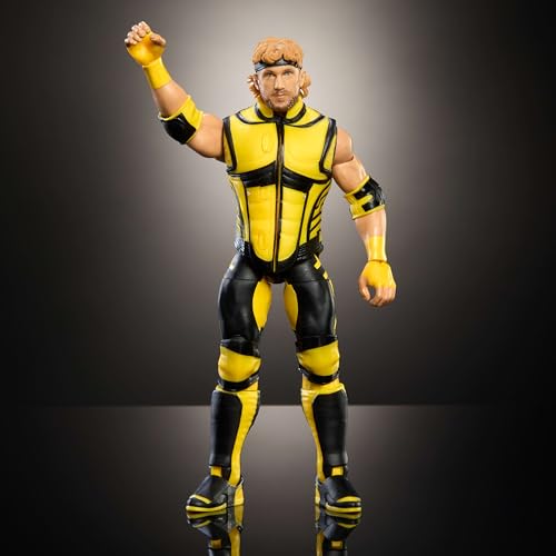 Mattel WWE Top Picks Elite Action Figure & Accessories Set, Logan Paul 6-inch Collectible with Swappable Hands, Ring Gear & 25 Articulation Points​​​