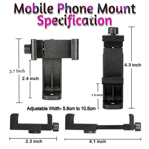 Image of SUBTON Helmet Head Belt /Strap Chin Mount for Mobile & Camera MotoVlogging|Compatible with All Teens & Adult Age Group (Chin Mount+360 Mobile Bracket)