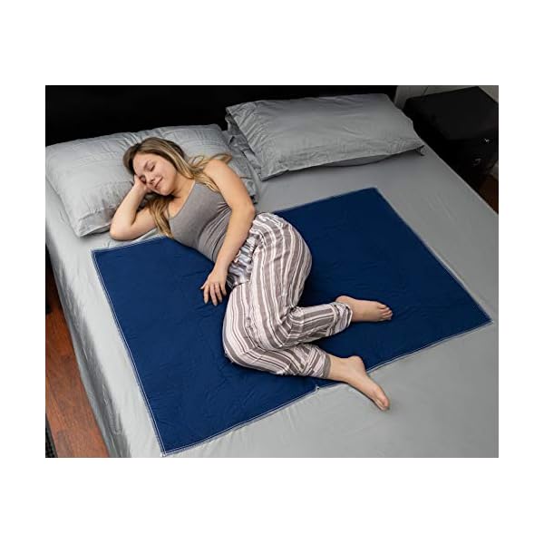 Waterproof Mattress Pad, Dark Colored to Hide Stains, Extra Large 34 x 54 – Quilted, Bed Pad for Incontinence Washable, for Adults and Kids Reusable Underpad Waterproof Mattress Pad, Dark Colored to Hide Stains, Extra Large 34 x 54 – Quilted, Bed Pad for Incontinence Washable, for Adults and Kids Reusable Underpad