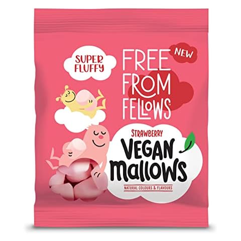 Free From Fellows Strawberry Mallows 105g Cover