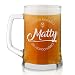 Maverton Boccale per la Birra in vetro con personalizzazione - capienza 500 ml - H12 cm x Ø8,5 cm - ottima idea regalo per le feste perfetto per ogni uomo amante della buona Birra - miglior ragazzo