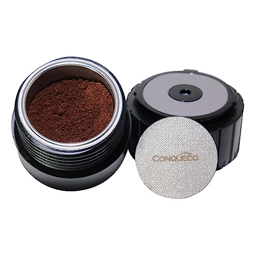 Image of CONQUECO Coffee Powder Chamber - Ground Coffee Chamber for 12v Portable Espresso Machine（Max 12g Coffee Powder）