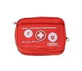Eingeschrumpft in Folie PETEX 43930112 Sport und Freizeit Verbandtasche, Rot