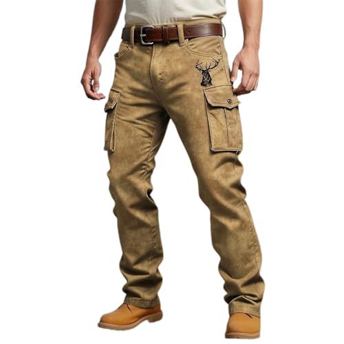 Pantalon de travail avec bouton et poches pour artisan et bricoleur