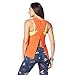 Zumba Active Backless Dance Fitness Top Vestiti Donna Eleganti da Allenamento Aperte, CHA-CHA Cherry, L
