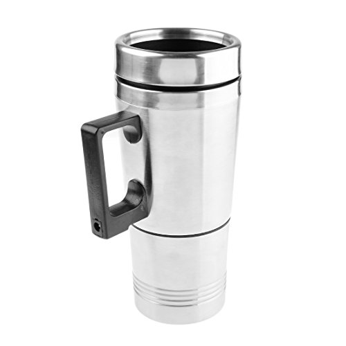 Preisvergleich Produktbild Hipsteen 12V Zigarettenanzünder Heizung Becher Wasserkocher vakuumisolierte Edelstahl-Warmwasserbereiter Becher
