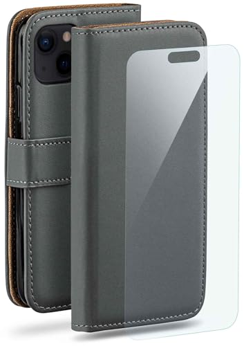 Étui de protection iPhone 15 moex anti-rayures avec support vidéo et film inclus